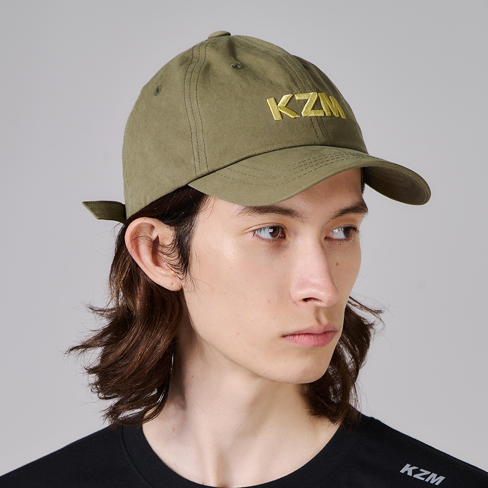 KZM LOGO 棒球帽(軍綠)