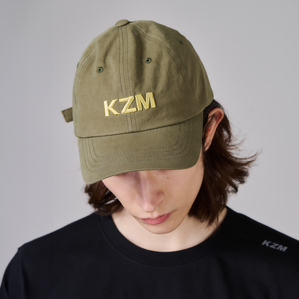 KZM LOGO 棒球帽(軍綠)