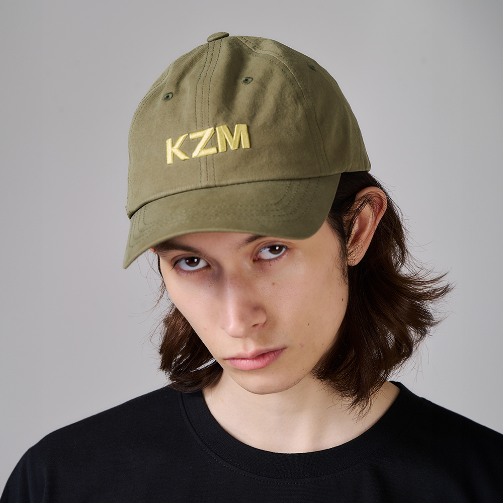 KZM LOGO 棒球帽(軍綠)