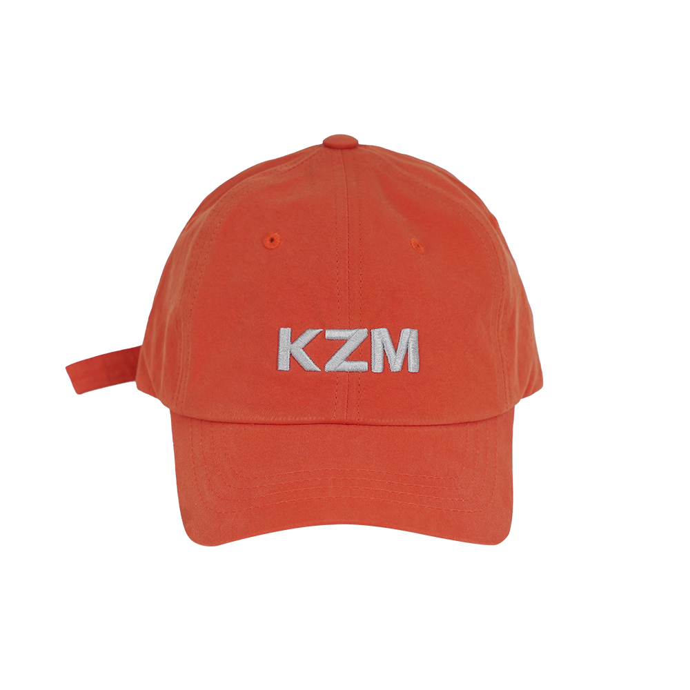 KZM LOGO 棒球帽(鮭魚粉)