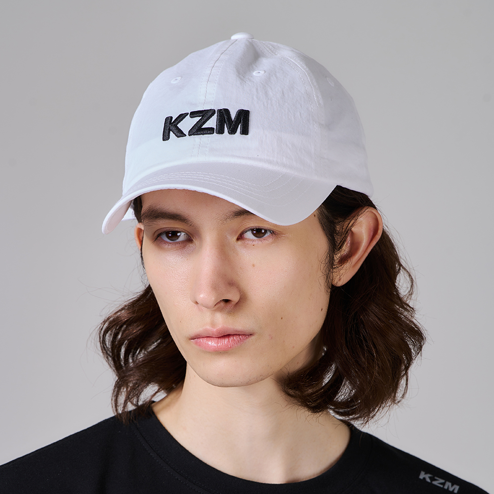 KZM LOGO 棒球帽(白色)